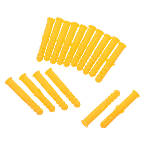 600St Gele Plastic Pluggen Voor Muuruitbreiding En Gips
