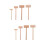 8St Cracking Hamer Set Voor Zeedieren En 8