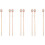 8St Marimba Hamer Set Maple Drumsticks Voor Professioneel Gebruik 6