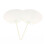 30St Witte Canvas Waaier Kinder DIY Tekenen En Schilderen 1
