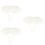 30St Witte Canvas Waaier Kinder DIY Tekenen En Schilderen 6