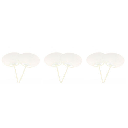 30St Witte Canvas Waaier Kinder DIY Tekenen En Schilderen 2