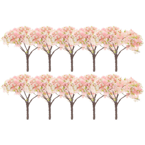 30Stk Kirschblüten ABS Multicolor Für Bastelmodelle 1