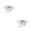 2Stk Weißer Lace Collar Fake 8