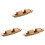 3St Chocolade 3D Zeilboot Bouwset Educatief 4