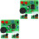 6Sets Elektronische Flash Circuit Soldeerset -4 Groen Voor Beginner 4
