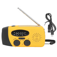 Ultimate Survival Tool, Waterproof Emergency Weather Radio with SOS Alarm for Crisis Management