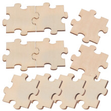 500St Blanke Puzzelstukken Voor Kinderen En Kunstactiviteiten