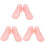 3St Roze Sok Voet Mannequin Plastic Display Stand 4