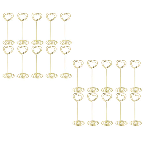80St Herbruikbare Gouden Memo Clips Voor En Feest