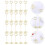 80St Herbruikbare Gouden Memo Clips Voor En Feest 11