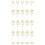 80St Herbruikbare Gouden Memo Clips Voor En Feest 10