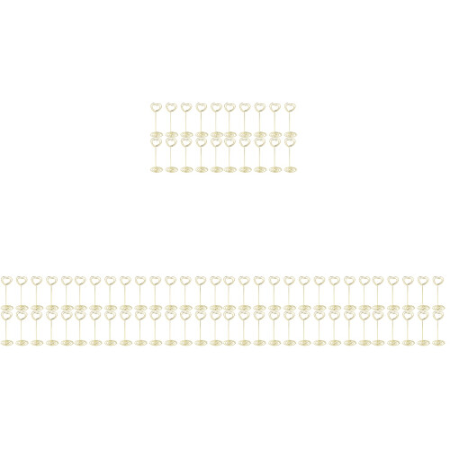 80St Herbruikbare Gouden Memo Clips Voor En Feest 1