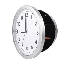 Battery Operated Clock with Hidden Compartment Creative Lovely Shape Design Secret Stash Money Cash Jewelry for Modern Living Room Bedroom Office