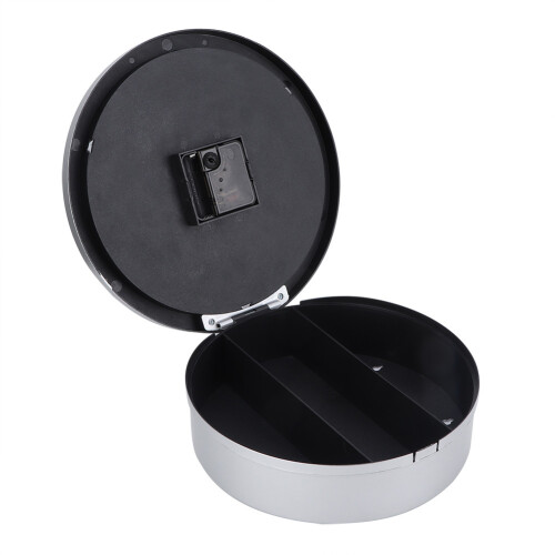 Battery Operated Analog Clock Safe With Hidden Compartment Elegant Looking Fully Functioning Housekeeping Organizer Great Decoration Durable Wall Cloc 2