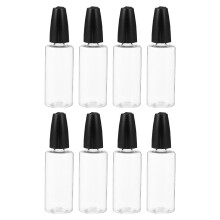 8St Pet Knijpflessen Set, Nauwkeurige Naaldtip Voor Vloeistoffen