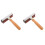2St Brayer Roller Set Multi Kleur Rubber Hout Metaal Printmaterialen 4