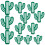 48St Groene Felt Coasters Warmte-Isolerende 1