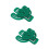 48St Groene Felt Coasters Warmte-Isolerende 8