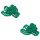 48St Groene Felt Coasters Warmte-Isolerende 7