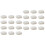24St Haarspelden Plastic Lichtgewicht Haaraccessoires 5