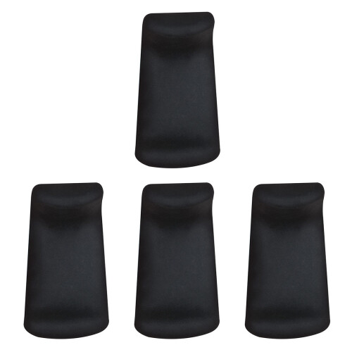 4Pièces Pad Pouce Confort Silicone Noir Usage Clarinette 2