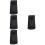 4Pièces Pad Pouce Confort Silicone Noir Usage Clarinette 8