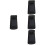 4Pièces Pad Pouce Confort Silicone Noir Usage Clarinette 7