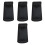 4Pièces Pad Pouce Confort Silicone Noir Usage Clarinette 4