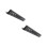 2Stk Robustes Metall Kabelorganizer Server Rack 12 Steckplätze Schwarz 4