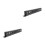 2Stk Robustes Metall Kabelorganizer Server Rack 12 Steckplätze Schwarz 5