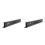 2Stk Robustes Metall Kabelorganizer Server Rack 12 Steckplätze Schwarz 7