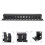 2Stk Robustes Metall Kabelorganizer Server Rack 12 Steckplätze Schwarz 11