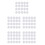 250Pièces Inserts Sonores Rattle Plastique Pour Jouets Bébé 8