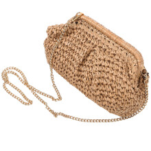 2Stk Leichte Geflochtene Schultertasche Für Sommer Strand