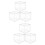6Stk Transparenter Baseballhalter Robustem Acrylmaterial 9