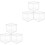 6Stk Transparenter Baseballhalter Robustem Acrylmaterial 5