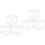 6Stk Transparenter Baseballhalter Robustem Acrylmaterial 6