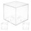 6Stk Transparenter Baseballhalter Robustem Acrylmaterial 3