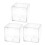 6Stk Transparenter Baseballhalter Robustem Acrylmaterial 2