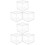 6Stk Transparenter Baseballhalter Robustem Acrylmaterial 7