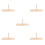 5St Bow Maker Beige Voor Creatieve DIY En Krans 9