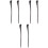 3Paires Accessoires Dulcimer Yangqin Maillets En Résistants 5