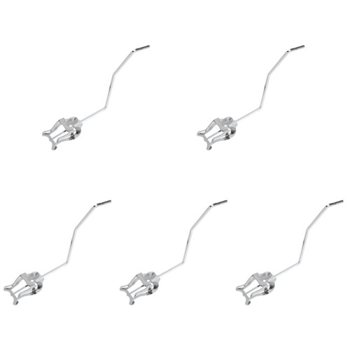5Pièces Clip De Partition Argenté Pour Instrument De 1