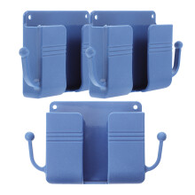 6Stk Blauer Wand-Organizer Für Fernbedienungen Und Mobiltelefone