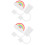4St Herbruikbare Set Assorti Kleuren Silicone Kap 6