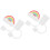 4St Herbruikbare Set Assorti Kleuren Silicone Kap 5