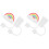 4St Herbruikbare Set Assorti Kleuren Silicone Kap 4