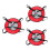 3St Handgooi En Zachte Paddle Set Voor Teamwork En 5