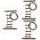 3St Papegaaien Klimtrap Bruin En Vogelaccessoire 8